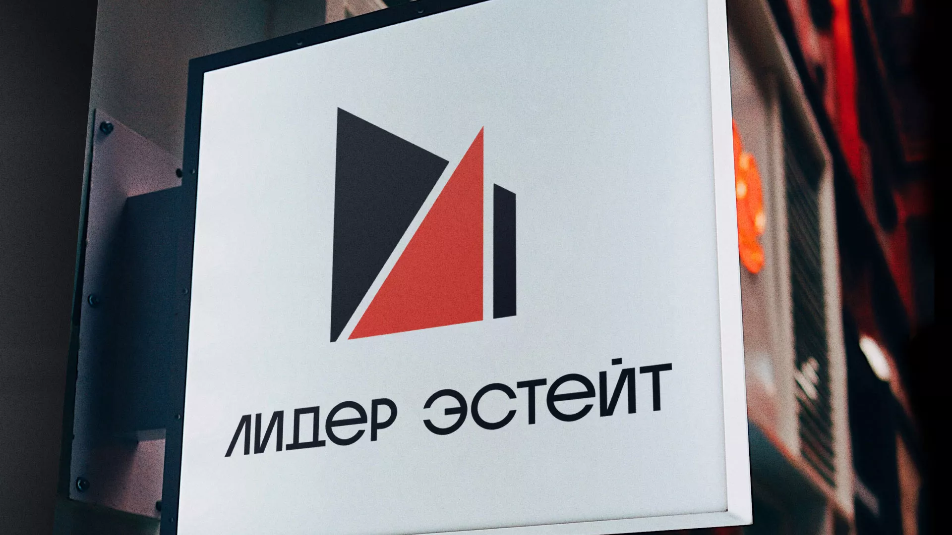 Сделали логотип для агентства недвижимости «Лидер Эстейт» в Мурино