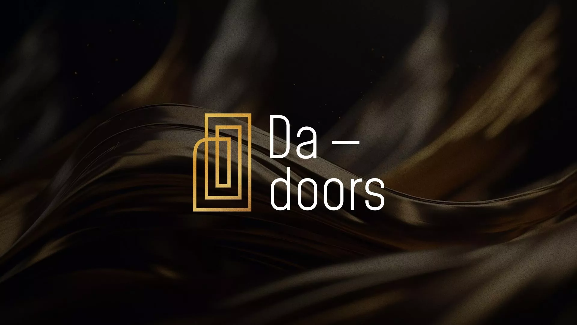 Разработка логотипа для компании «DA-DOORS» в Мурино